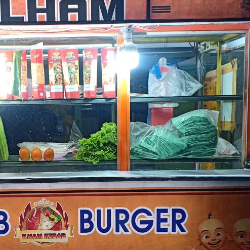Burger Sosis Telur