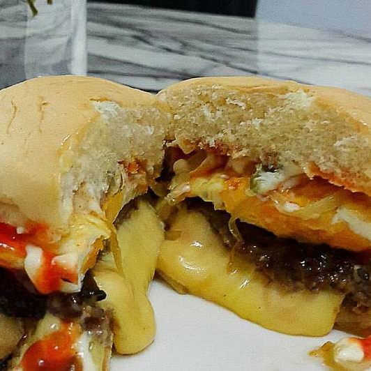 Burger keju