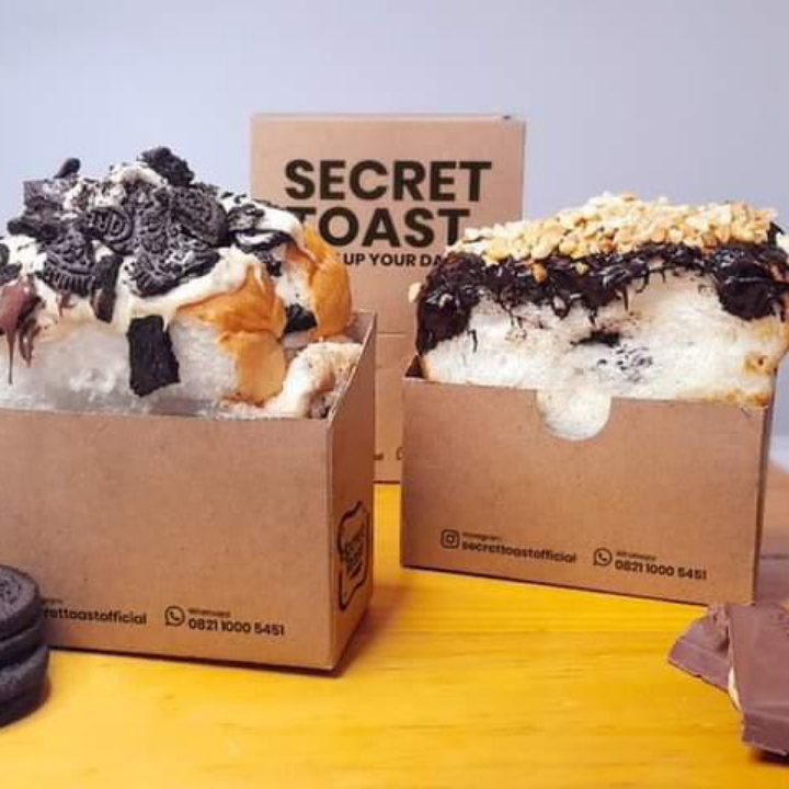 Butter Taro Oreo Toast