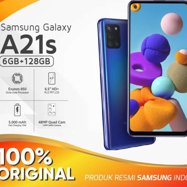 C10-- SAMSUNG A21S RAM 6 GB ROM 128 GB AN AGUS SUNAWAN MERK  PER UNIT 3