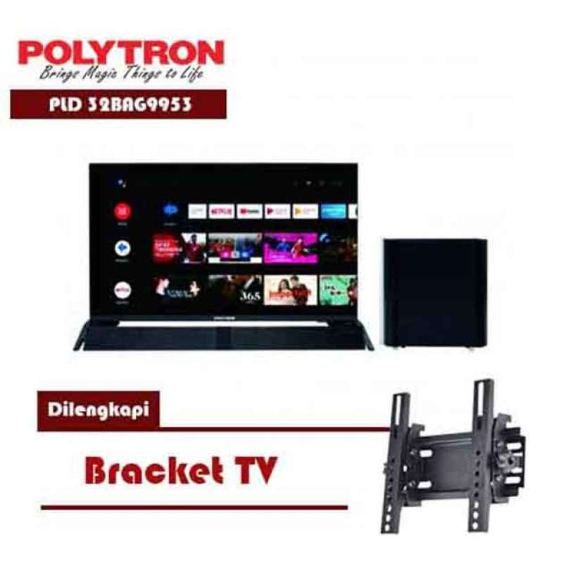 C10-- TV LED POLYTRON 32 SOUND BAR  BREKET MERK  PER UNIT