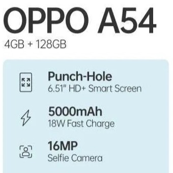 C10-OPPO A54 RAM 4 GB ROM 64 GB MERK PERUNIT 2