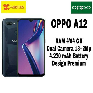 C10-OPPO SMARTPHONE OPPO  A12 RAM 4 ROM 64 MERK OPPO PER UNIT