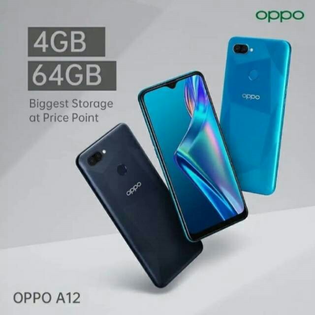 C10-OPPO SMARTPHONE OPPO  A12 RAM 4 ROM 64 MERK OPPO PER UNIT 3