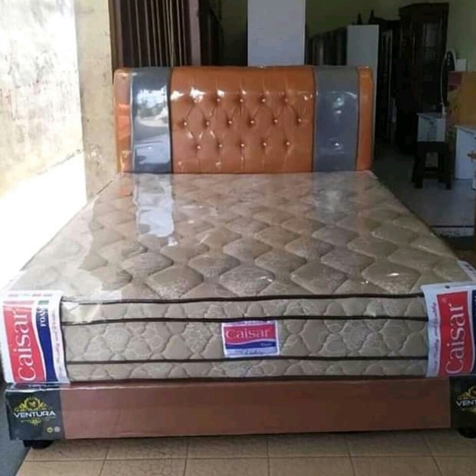 C10-SPRINGBED CAISAR VICTORY 5 KAKI FULL SET MERK CAISAR PER UNIT