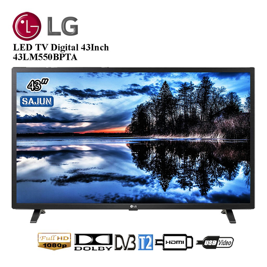 C12-TV LG 43 INCHI MERK LG PER UNIT