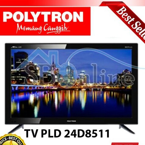 C12-TV POLYTRON 24 INCHI TIPE 24D8511 MOVIE MERK POLYTRON  PER UNIT