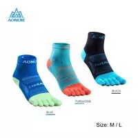 C3-- AONIJIE E4802 RUNNING TOE SOCKS 3 PAIR - KAOS JARI KAKI LARI SEPE