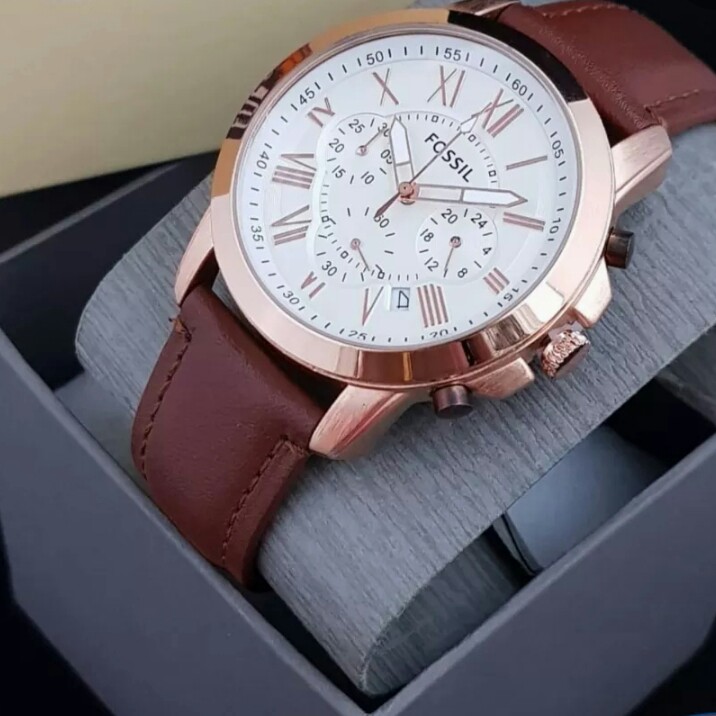 C3-- JAM TANGAN PRIA FOSSIL CHRONO CASUAL MERK - PER UNIT 2