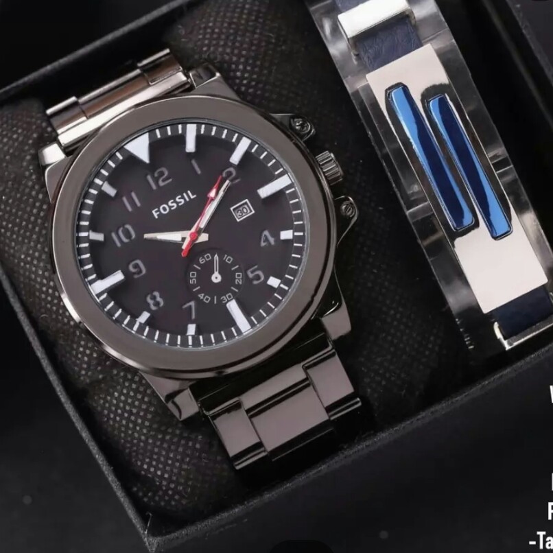 C3-- JAM TANGAN PRIA FOSSIL F1016 MERK - PER UNIT 2