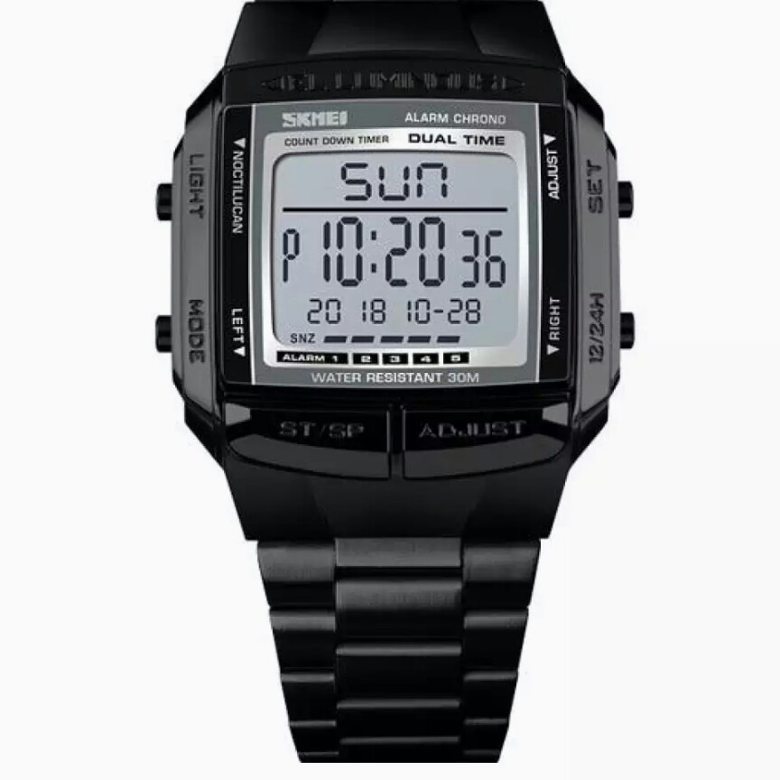 C3-- JAM TANGAN PRIA SKMEI WATERPROFF 1381 MERK - PER UNIT 3