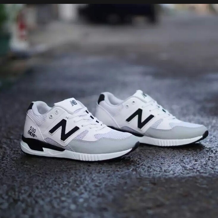 C3-- SEPATU PRIA SNEAKERS KETS NEW BALANCE SPORTS MERK - PER UNIT