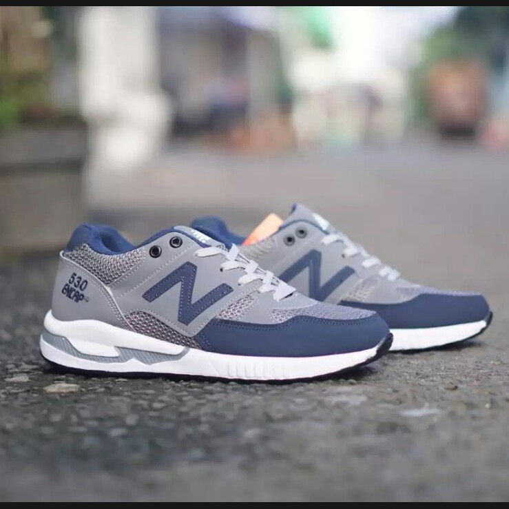 C3-- SEPATU PRIA SNEAKERS KETS NEW BALANCE SPORTS MERK - PER UNIT 3