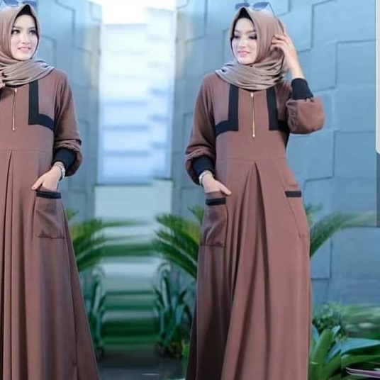C3-BAJU GAMIS SYAREE MERK DIANA PER UNIT 2