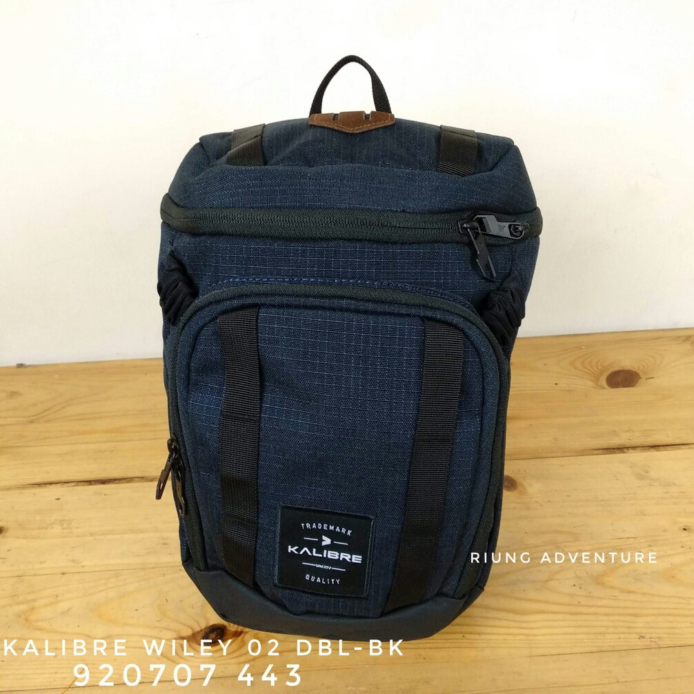 C3-KALIBRE TAS  SLING BAG DARK BLUE BLACK - WILEY 02 7L - 920707 - 443