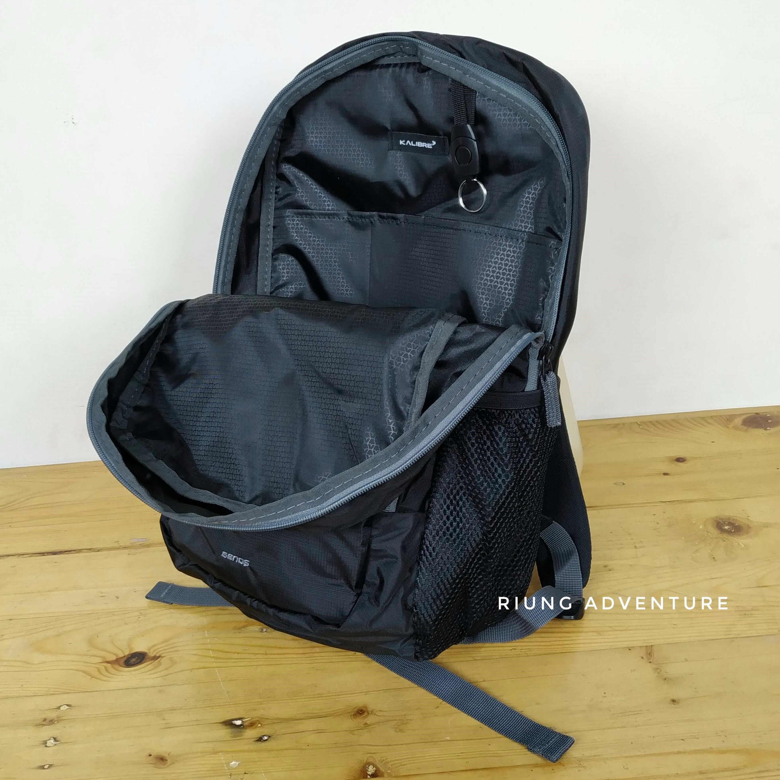 C3-KALIBRE TAS BACKPACK BLACK - DARBY 20L - 911207 - 000 MERK KALIBRE 2
