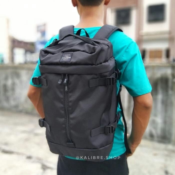 C3-KALIBRE TAS BACKPACK BLACK BRITOL 19L  - 910984 - 000 MERK KALIBRE 2