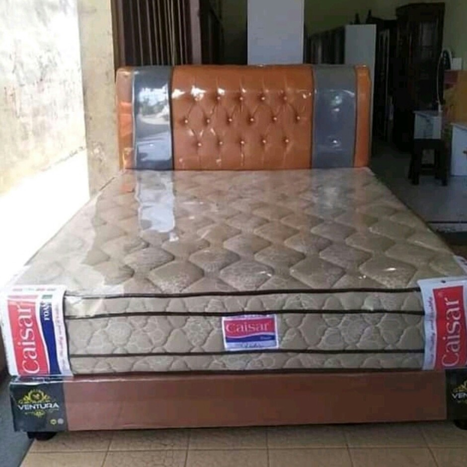 C3-SPRINGBED CAISAR VICTORY 5 KAKI FULL SET MERK CAISAR PER UNIT 3