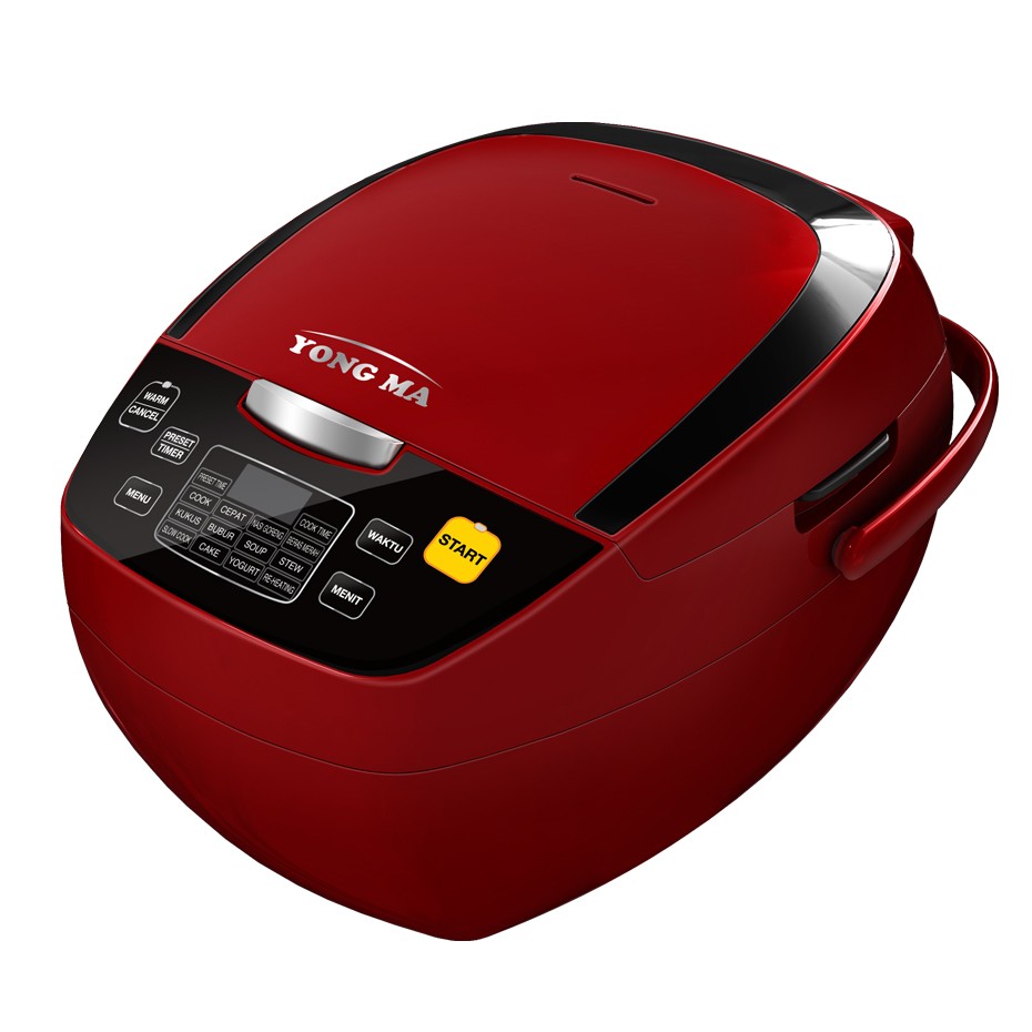 C6-- YONG MA RICE COOKER AUTANTIC 2 LITER RED MERK  PER UNIT