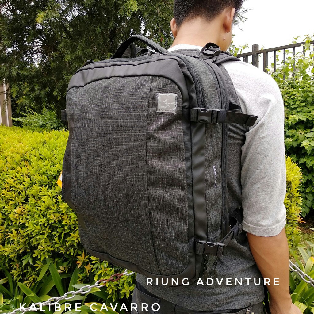 C6-KALIBRE TAS BACKPACK FOREST NIGHT BLACK - CAVARRO 20L 911064 - 330