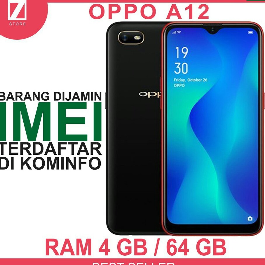 C6-OPPO SMARTPHONE OPPO  A12 RAM 4 ROM 64 MERK OPPO PER UNIT 3