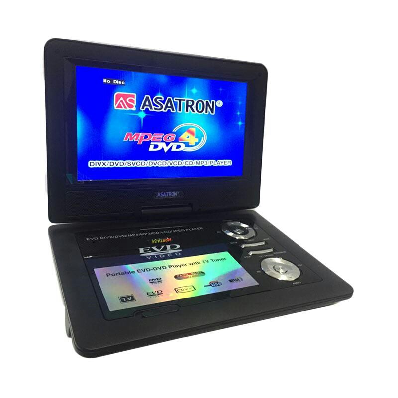 C6-PORTABLE TV DAN DVD RINREI PLAYER 9 INCI  MERK RINREI PER UNIT