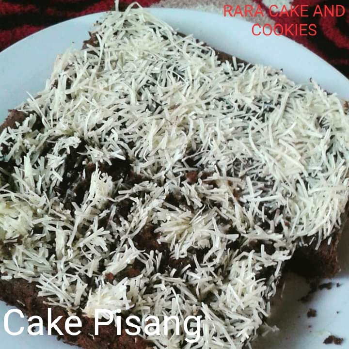 CAKE PISANG COKLAT TOPING KEJU