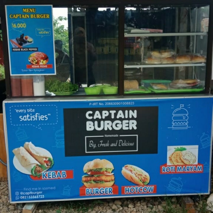 Captain burger discount
