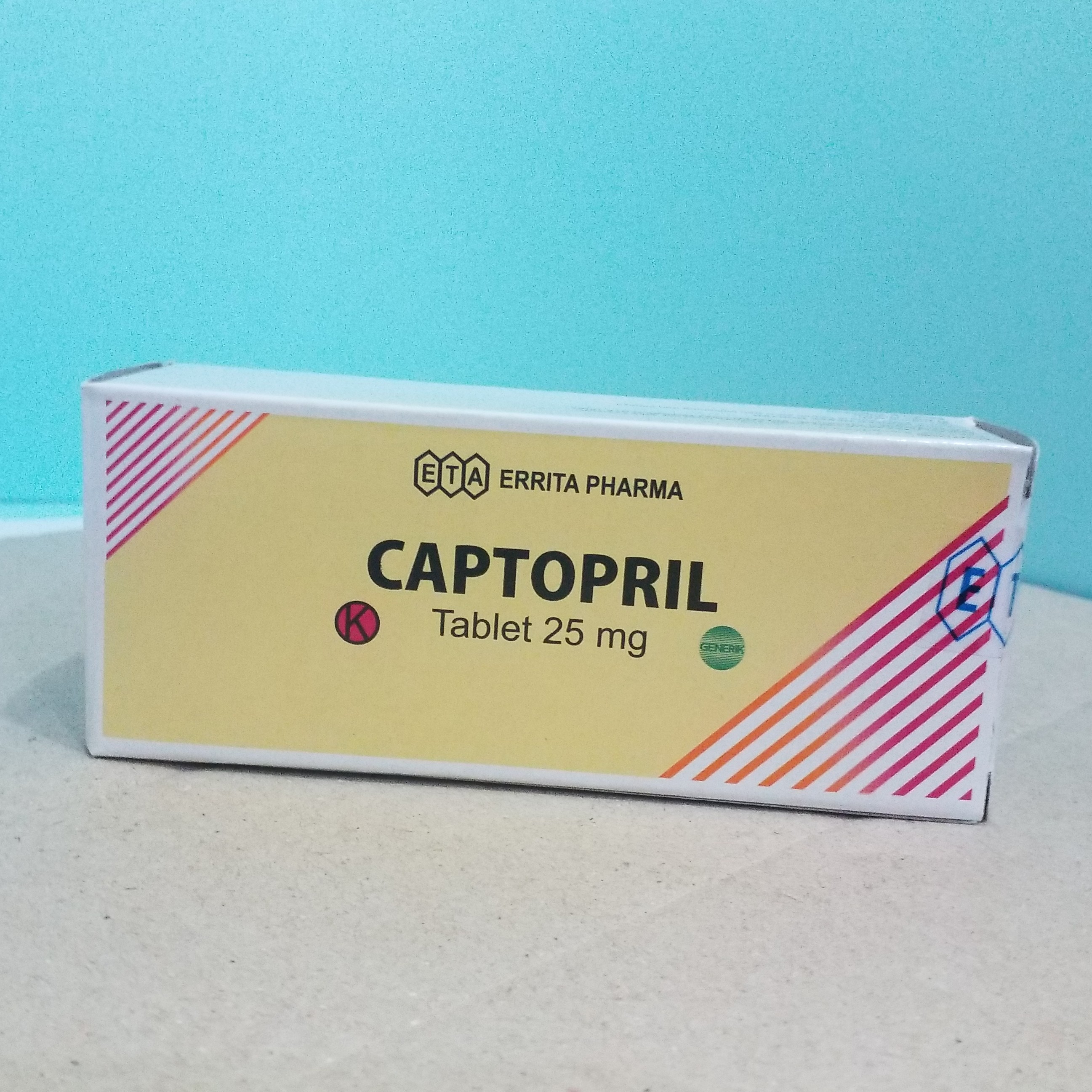 CAPTOPRIL 25 MG