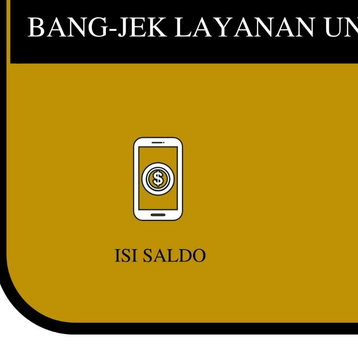 CARA ISI SALDO BANG-JEK