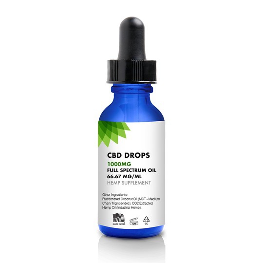 CBD tincture full spectrum premium