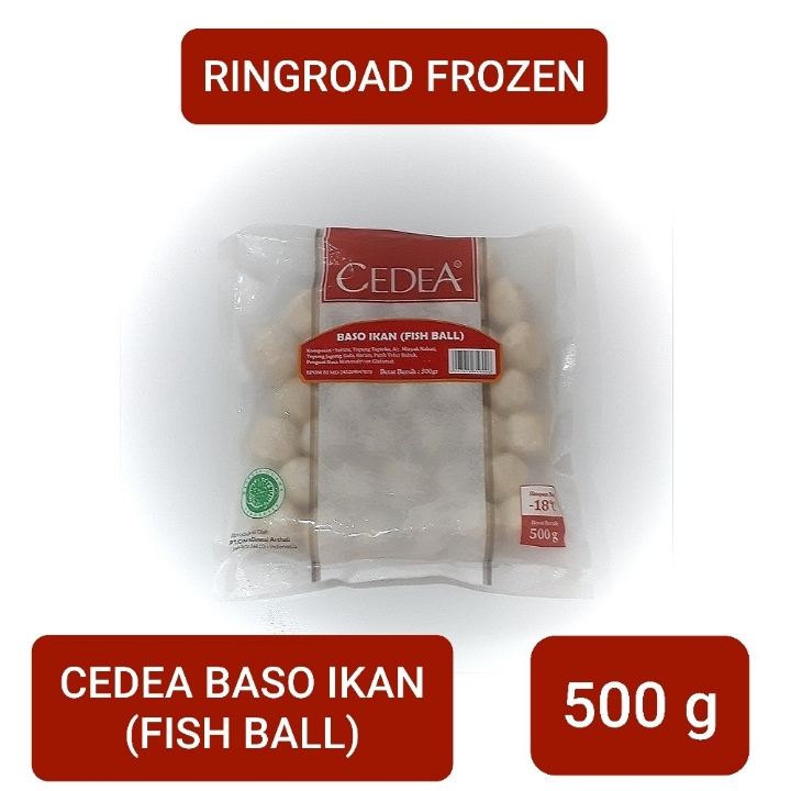 CEDEA BASO IKAN - FISH BALL 500 GR