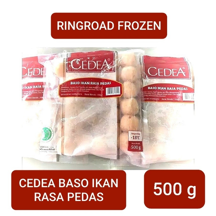 CEDEA BASO IKAN RASA PEDAS 500 GR