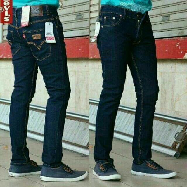 CELANA JEANS PANJANG PRIA SKINNY CELANA PANJANG