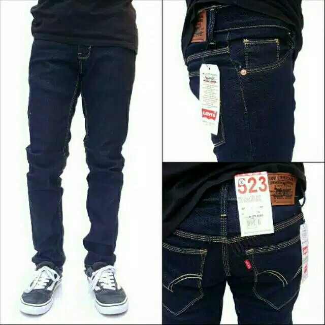 CELANA JEANS SKINNY PRIA  CELANA PANJANG PENSIL BAHAN