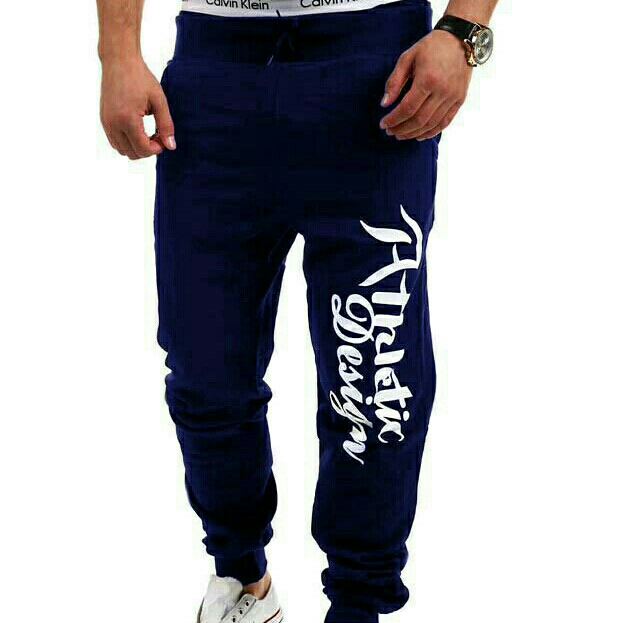 CELANA JOGGER ATHLETIC DESIGN NAVY