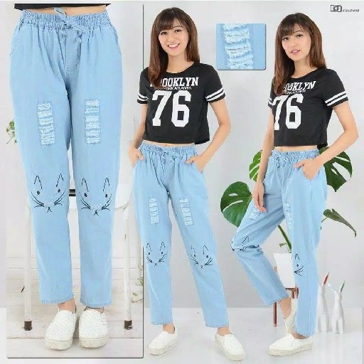 CELANA JOGGER MEOW SOBEK 