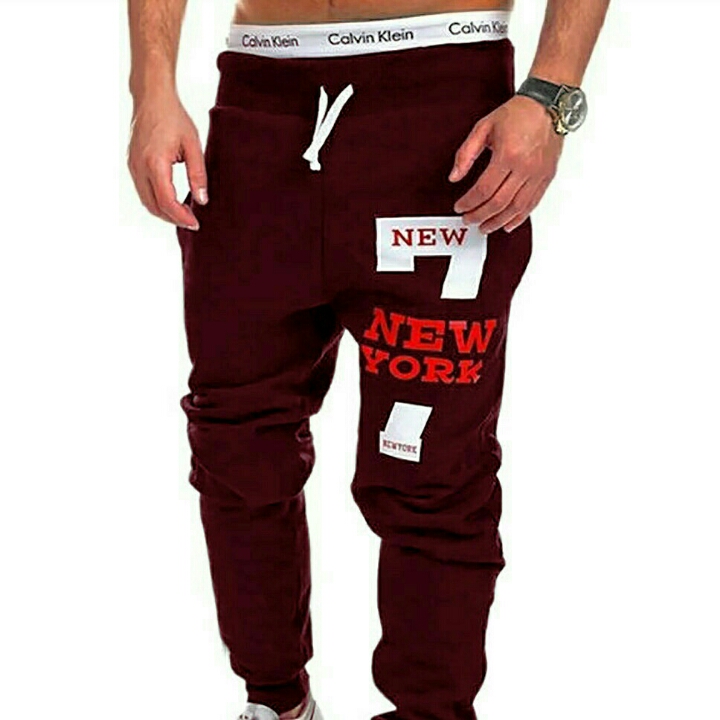 CELANA JOGGER NEW YORK MAROON