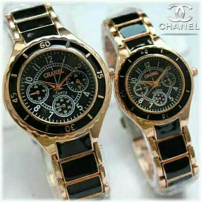 CHANEL KERAMIK BLACK GOLD