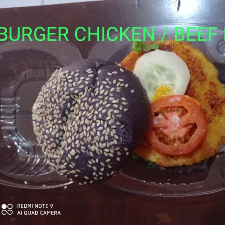 CHICKEN BURGER KRISPY COKLAT