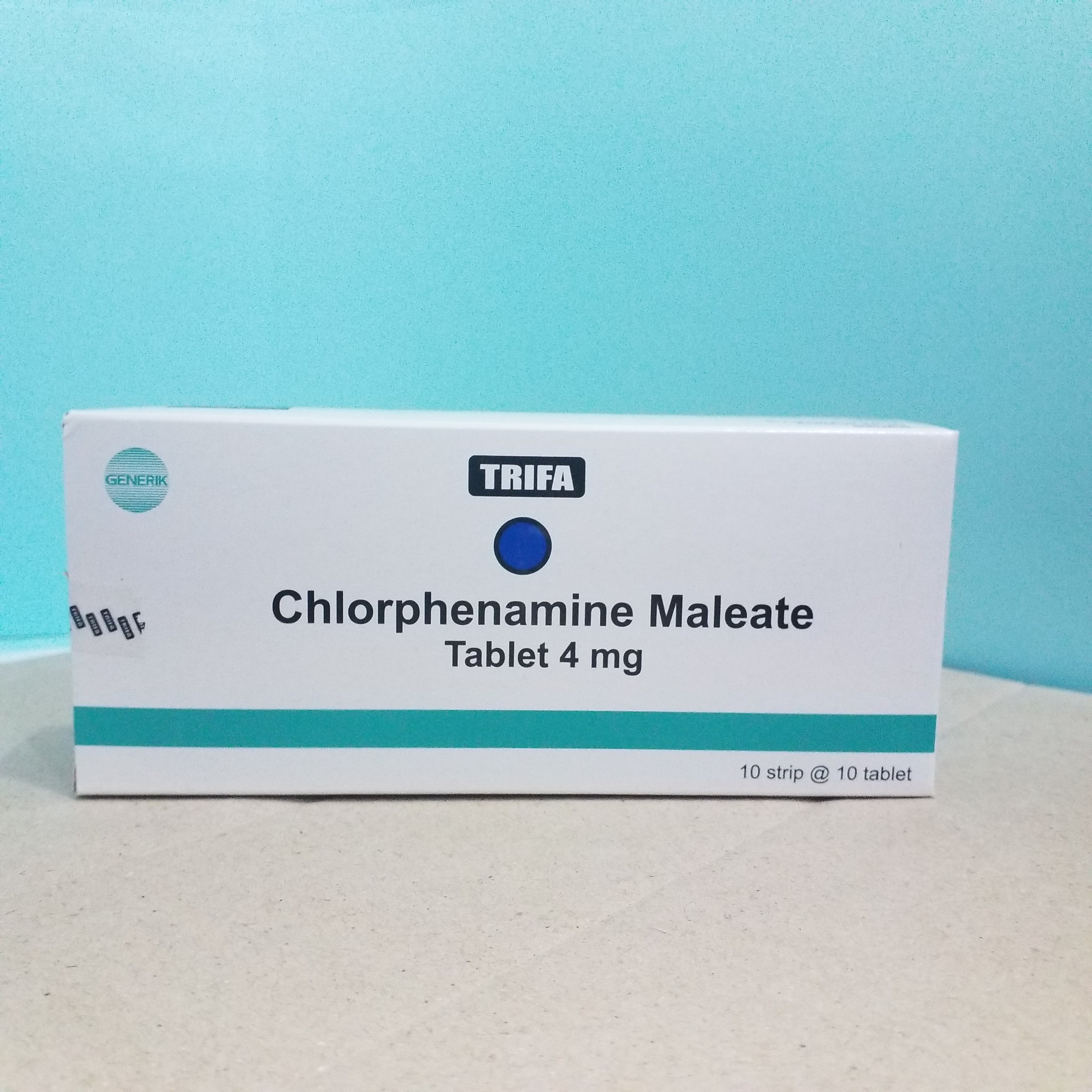 CHLORPENAMINE TAB 4 MG