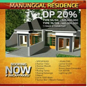 CLUSTER MANUNGGAL RESIDENCE