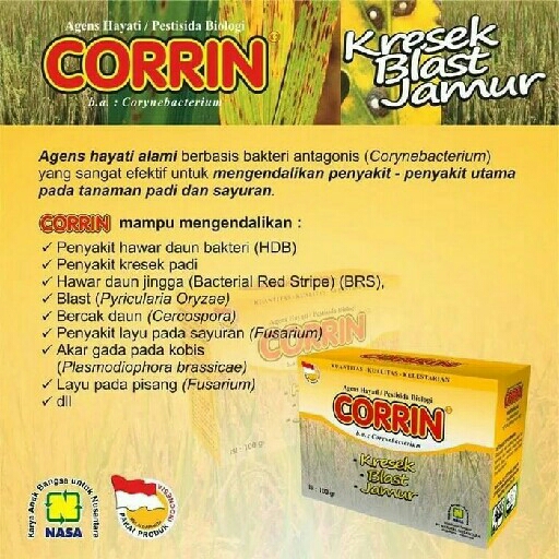 CORRIN Membasmi Penyakit Tanaman