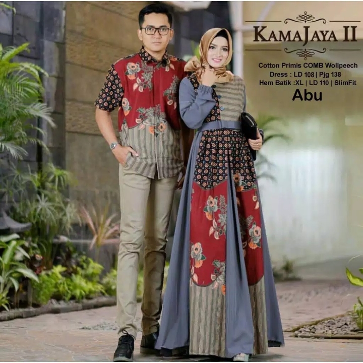 COUPLE MUSLIM - Fashion Muslim Kamajaya II ABU