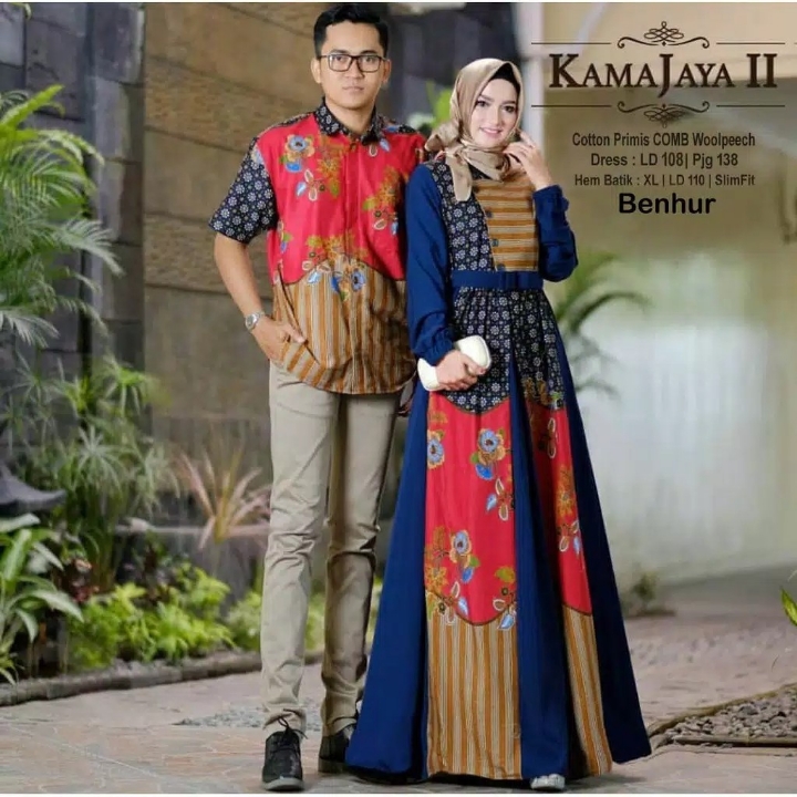COUPLE MUSLIM - Fashion Muslim Kamajaya II Benhur