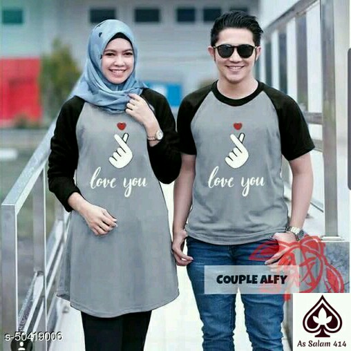 COUPLE TUNIK ALVY - GREY