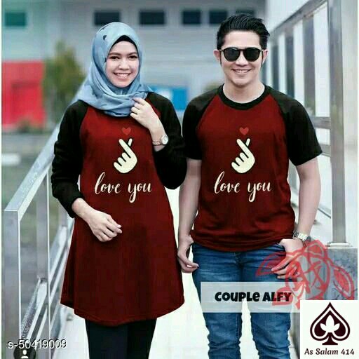 COUPLE TUNIK ALVY - MAROON