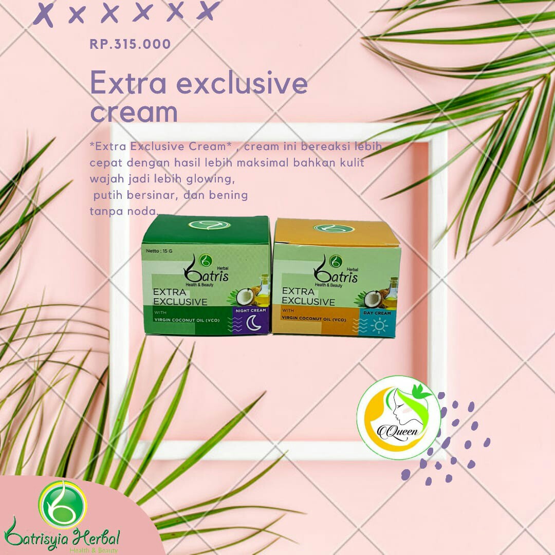 CREAM EXTRA EKSKLUSIF BATRISYIA