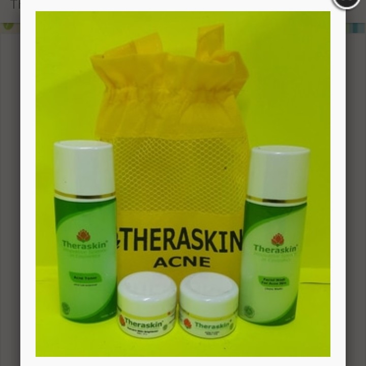 CREAM THERASKIN PAKET ACNE ORIGINAL BPOM