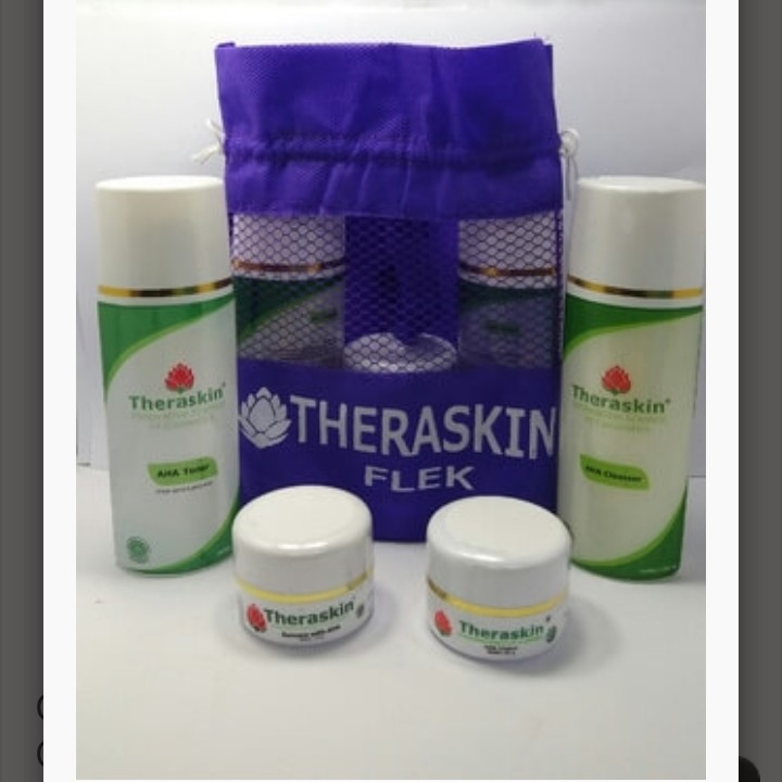 CREAM THERASKIN PAKET FLEK ORIGINAL BPOM